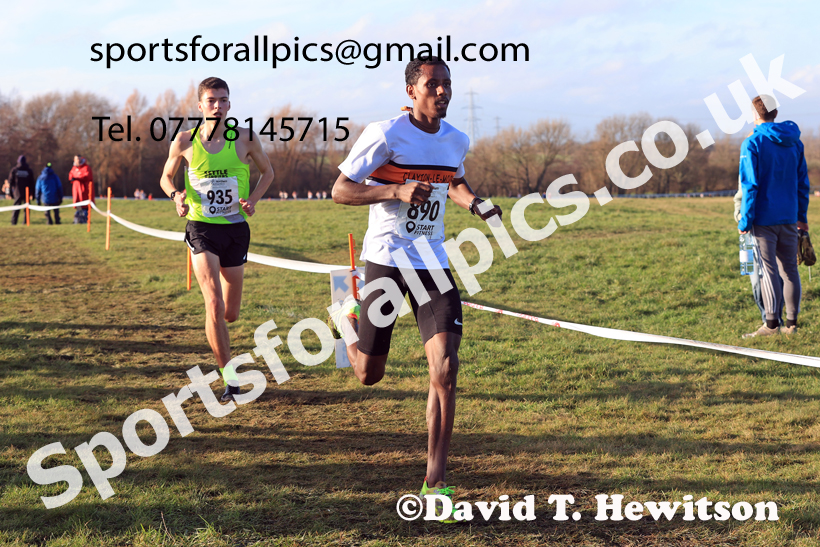 Junior Mens 2026 Northern Cross Country Champs., Pontefract Racecourse, Pontefract. Photo: David T. Hewitson/Sports for All Pics